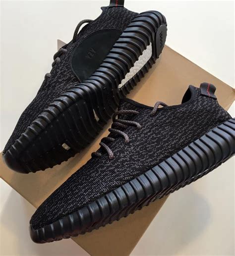 yeezy 350 pirate black real.